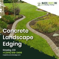 Concrete Landscape Edge in Greeley, CO