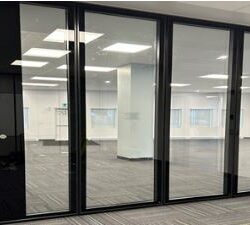 glass wall