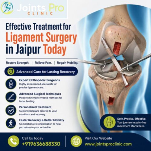 Effective Treatment for Ligament Surgery in Jaipur Today Effective Treatment for Ligament Surgery in Jaipur Today