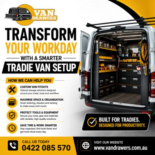Transform Your Workday with a Smarter Tradie Van Setup Transform Your Workday with a Smarter Tradie Van Setup