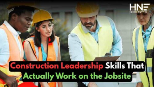 Construction Leadership Skills That Actually Work on the Jobsite Construction Leadership Skills That Actually Work on the Jobsite