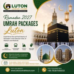 Ramadan 2027 Umrah packages Luton