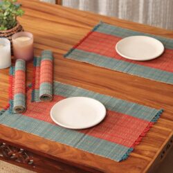 table-mats-handmade-with-grass-and-cotton-in-crystal-teal-and-red-set-of-4-and-6-12-x-18-inches-heat-resistant-non-slippery-and-eco-friendlypt-gm-9173-hs-776769 (1)
