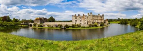 Leeds castle from London1 Leeds castle from London1