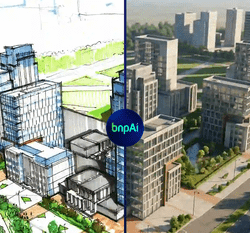 Urban Planning Rendering AI