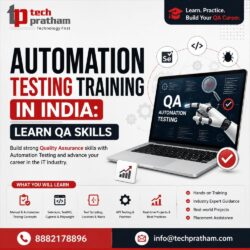 Automation testing training in India