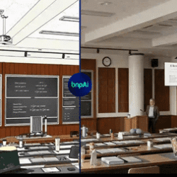 School Building Rendering AI