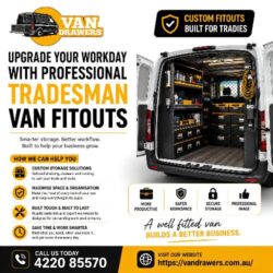 Upgrade Your Workday with Professional Tradesman Van Fitouts