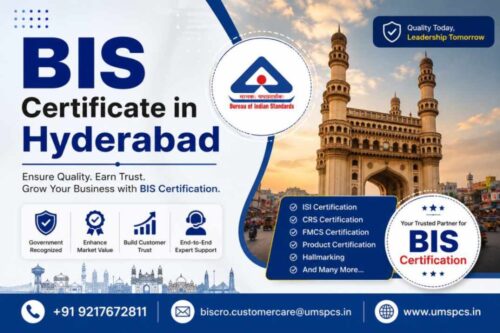 BIS Certificate in Hyderabad BIS Certificate in Hyderabad