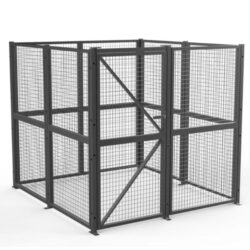 Lockable Mesh Storage Cage