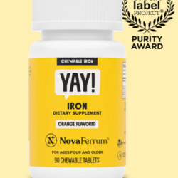 chewable iron supplement for kids and adults