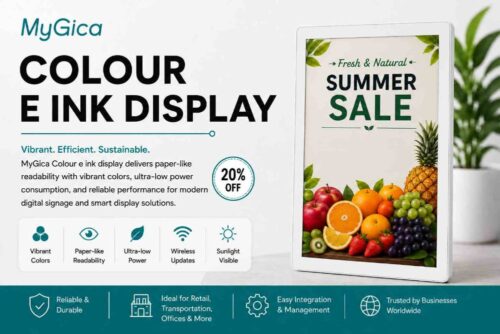 Colour E Ink Display Colour E Ink Display