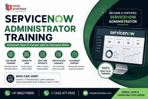ServiceNow Administrator Training ServiceNow Administrator Training