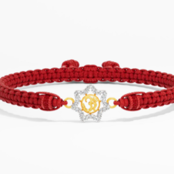 omkara aura diamond rakhi