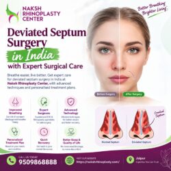 Deviated Septum Surgery in India with Expert Surgical Care