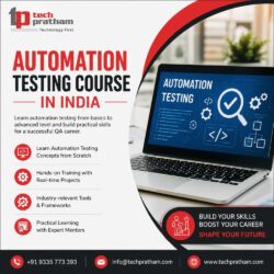 Automation testing course in India