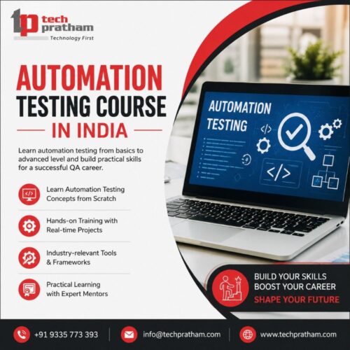 Automation testing course in India Automation testing course in India