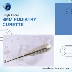 Single Ended 8MM Podiatry Curette