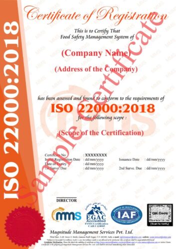 ISO 22000 Certification ISO 22000 Certification