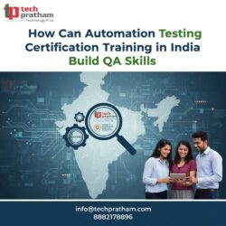 Automation testing certification training in india