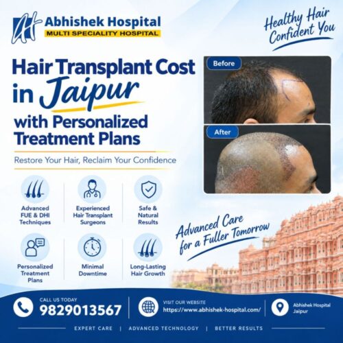 Hair Transplant Cost in Jaipur with Personalized Treatment Plans Hair Transplant Cost in Jaipur with Personalized Treatment Plans