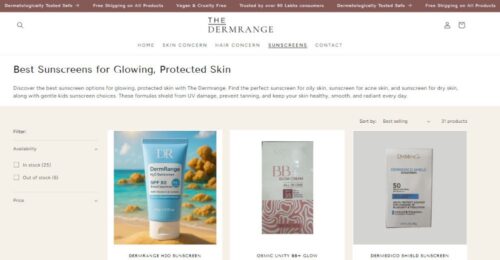 sunscreen sunscreen