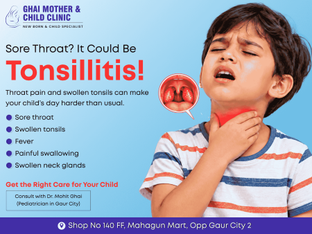 Child Tonsillitis Symptoms When Should You Consult a Pediatrician Child Tonsillitis Symptoms When Should You Consult a Pediatrician