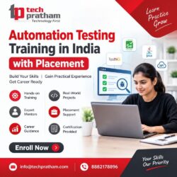 Automation testing training in india with placement