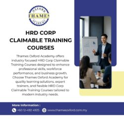 Elevate Workforce Skills with HRD Corp Claimable Training Courses