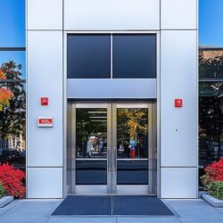 modern-building-entrance-with-landscaped-surroundings_736980-15987