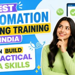 Best Automation testing training in india