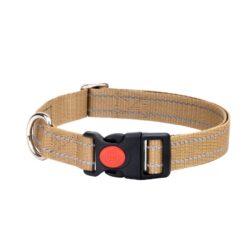Adil’S Nylon Reflective Dog Collar with Quick Release Strong Plastic Lock Buckle