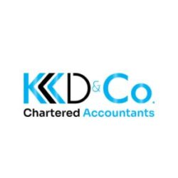Black Gold Dynamic Business Circle Profile Image