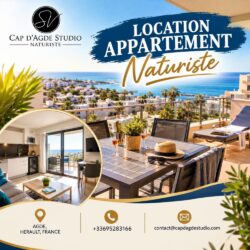 location appartement naturiste
