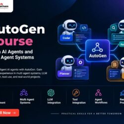 AutoGen Course Training for AI Agents and Multi Agent Systems by TechPratham (1)