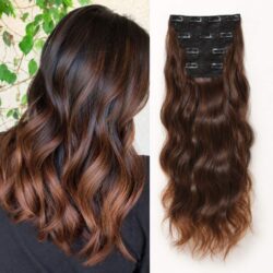 Brown Wavy Hair Extensions