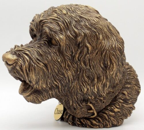 Goldendoodle Memorial Urn Goldendoodle Memorial Urn