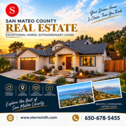 Luxury San Mateo County Real Estate Flyer