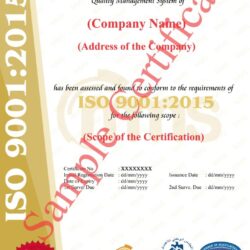 ISO 9001 Certification