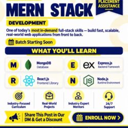 MERN Stack Development Training in Lucknow