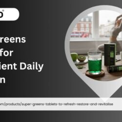 Super Greens Tablets for Convenient Daily Nutrition
