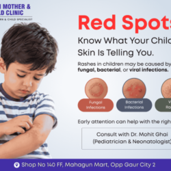 Pediatrician in Gaur City.