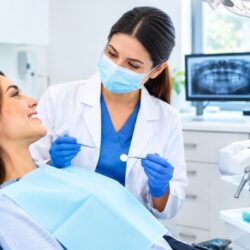Friendly Dental Checkup in Modern Clinic-200kb