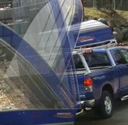 Rear Boat Loading System for Easy Boat Transport