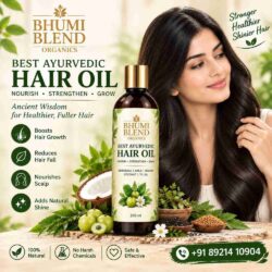Ayurvedic Hair Oil  Nourish Strengthen Gro-100kb