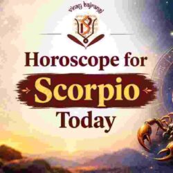 horoscope for scorpio today