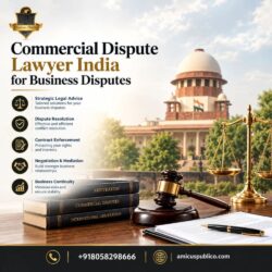 Commercial Dispute Lawyer India for Business Disputes